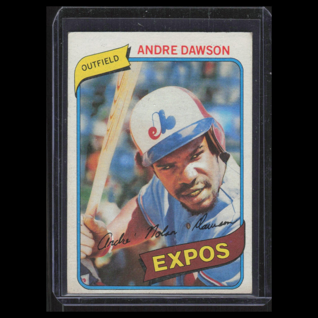 Andre Dawson #235 1980 Topps Montreal Expos Baseball Card MLB NM