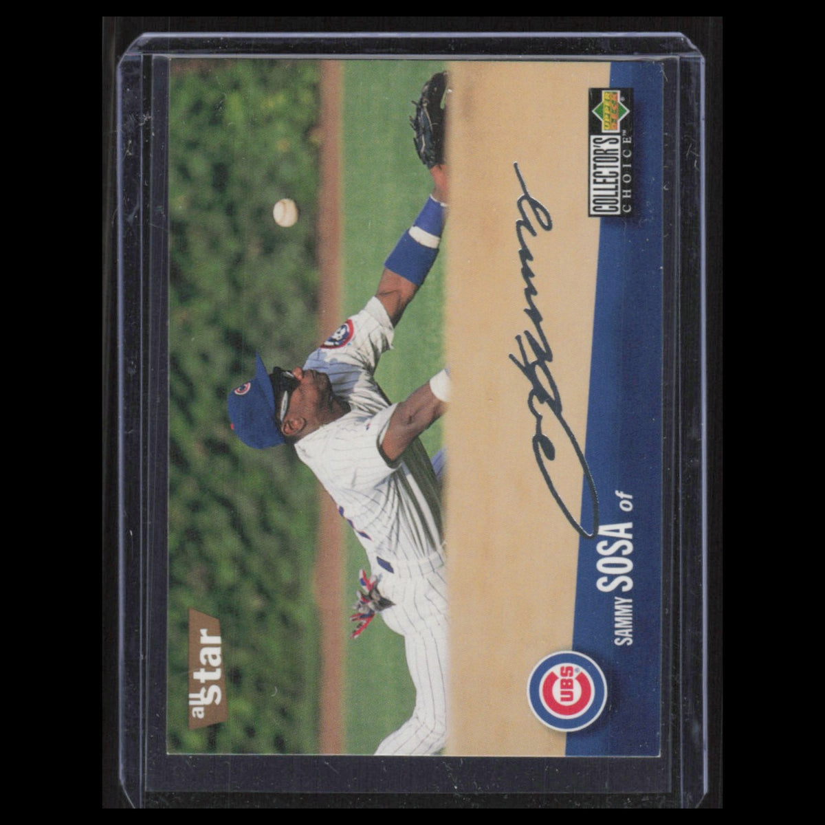Sammy Sosa #490 1996 Collectors Choice Chicago Cubs Baseball Card MLB NM