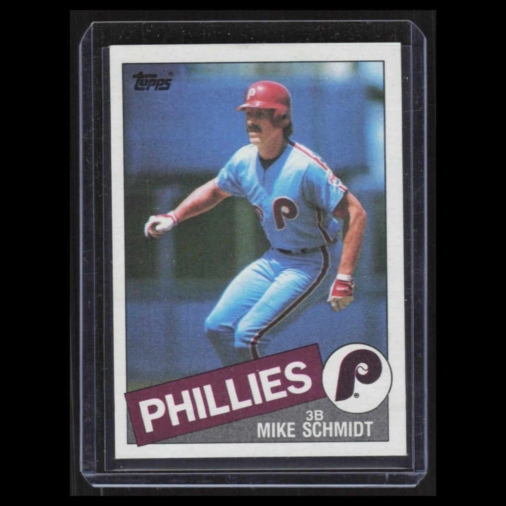 Mike Schmidt #500 1985 Topps Philadelphia Phillies Baseball Card MLB NM