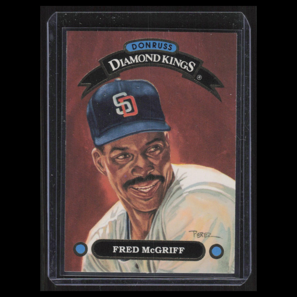 Fred McGriff #DK-26 1992 Donruss Diamond Kings San Diego Padres Baseball Card NM