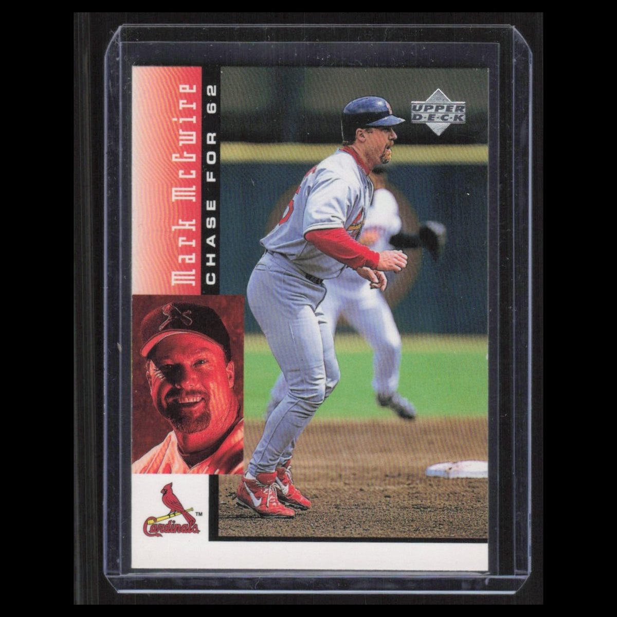 Mark McGwire #16 1998 Upper Deck Mark McGwires Chase for 62 St. Louis Cardinals