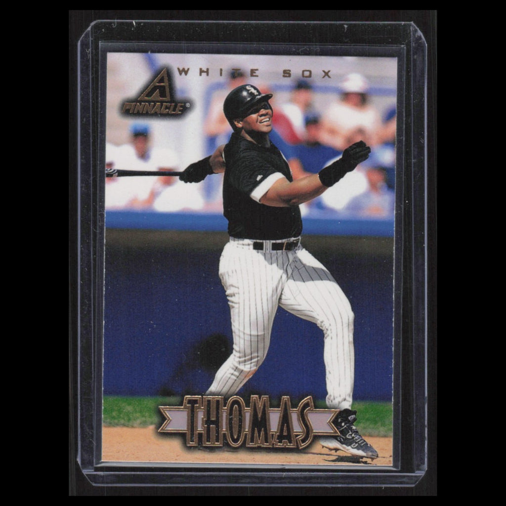 Frank Thomas #118 1997 New Pinnacle Chicago White Sox Baseball Card MLB NM
