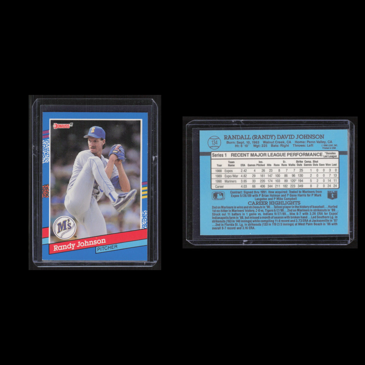 Jeff Robinson #134 1990 Donruss Pittsburgh Pirates Baseball Card MLB NM