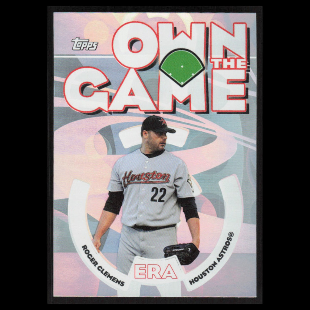 Roger Clemens #OG4 2006 Topps Own the Game Houston Astros Baseball Card MLB NM