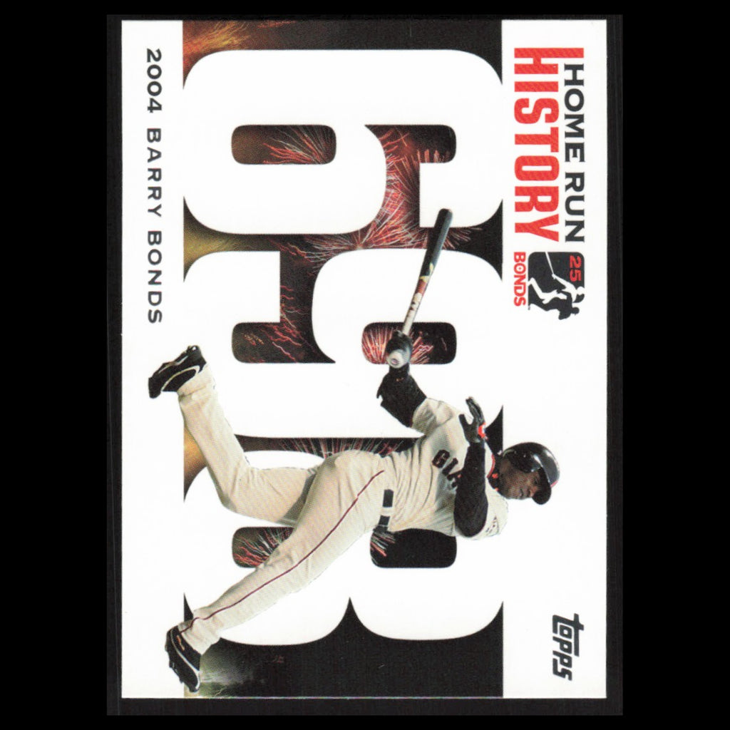 Barry Bonds #BB698 2006 Topps Home Run History San Francisco Giants Baseball MLB