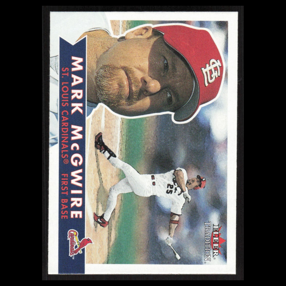 Mark McGwire #256 2001 Fleer Tradition St. Louis Cardinals Baseball Card MLB NM