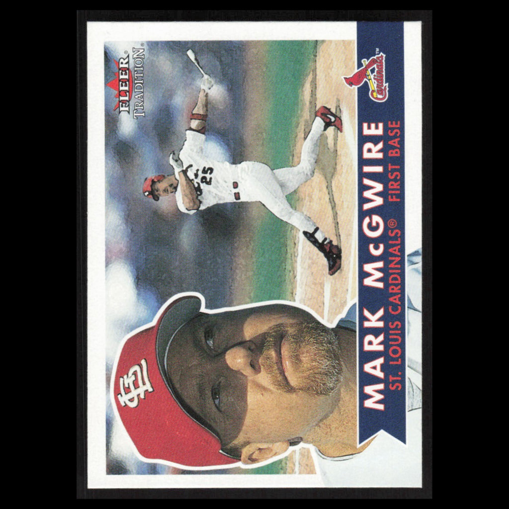 Mark McGwire #256 2001 Fleer Tradition St. Louis Cardinals Baseball Card MLB NM