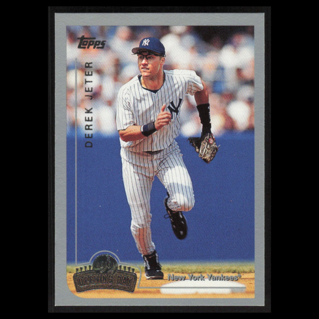 Derek Jeter #48 1999 Topps Opening Day New York Yankees Baseball Card MLB NM