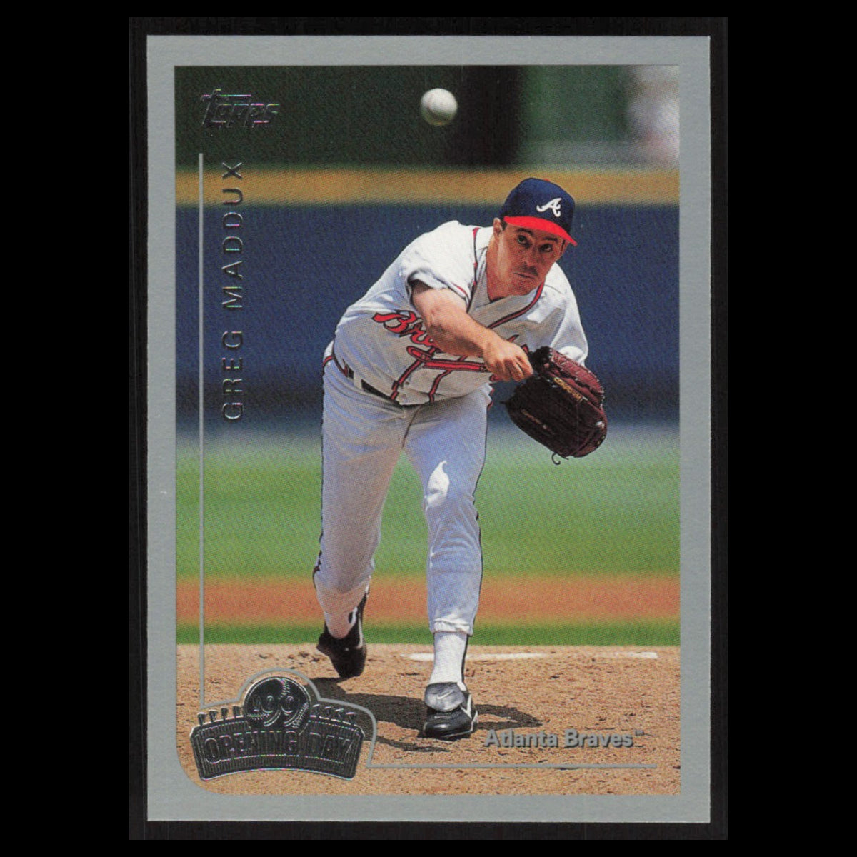 Greg Maddux #11 1999 Topps Opening Day Atlanta Braves Baseball Card MLB NM