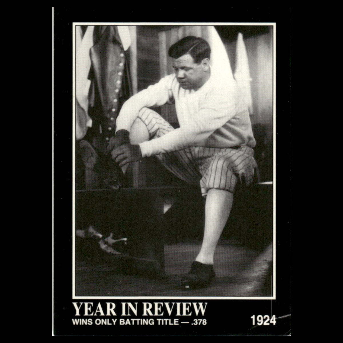 Babe Ruth #16 1992 Megacards Babe Ruth New York Yankees Baseball Card MLB NM
