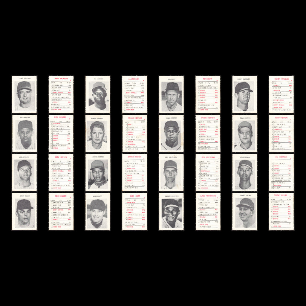 1969 Milton Bradley Lot 259 Vintage Baseball Cards EX+ MLB Set Stargell Pinson