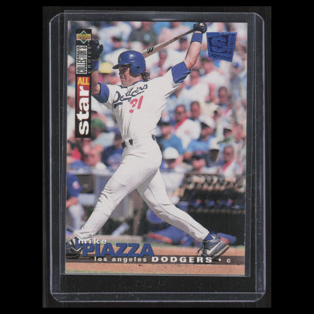 Mike Piazza #90 1995 Collectors Choice SE Los Angeles Dodgers Baseball Card MLB