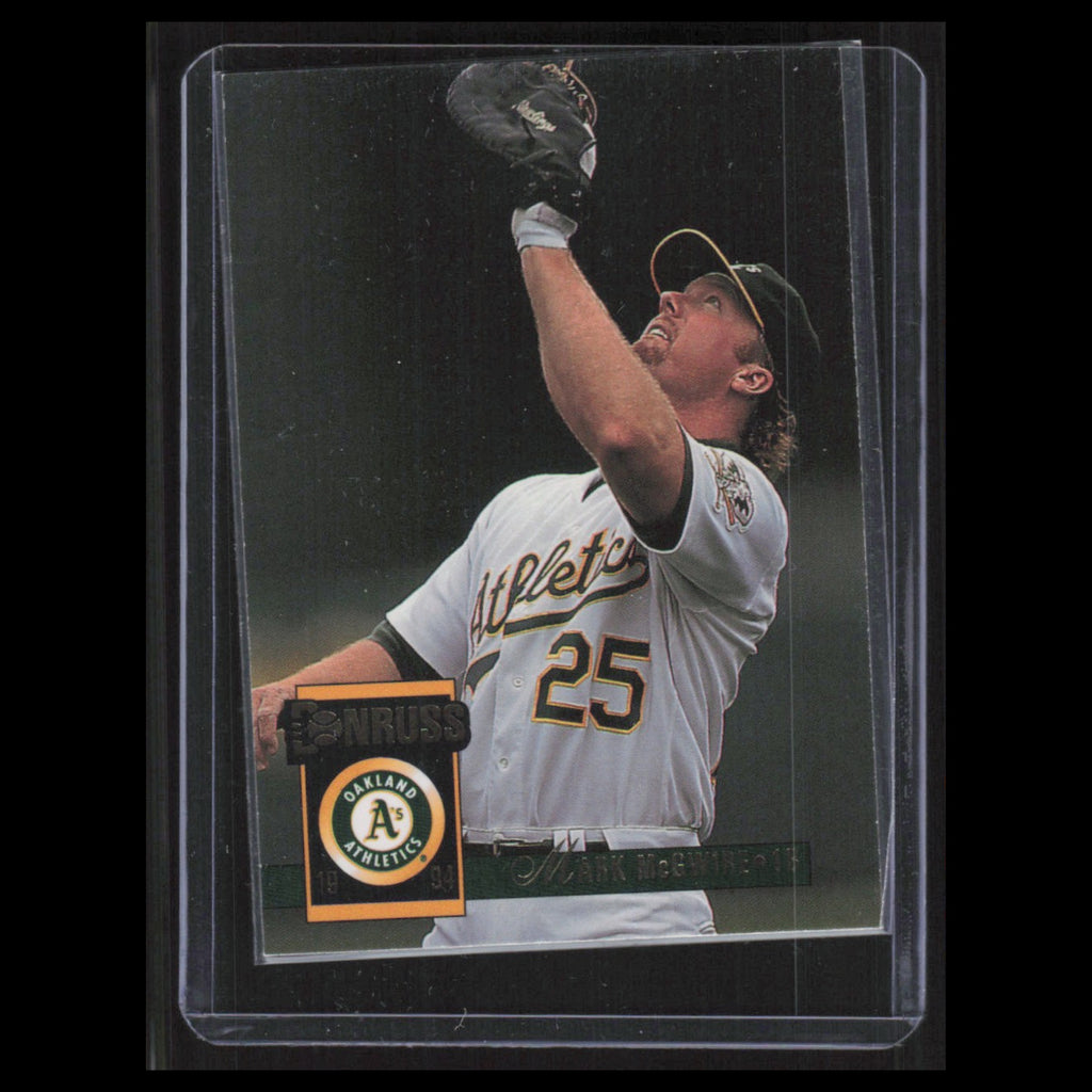 Mark McGwire #335 1994 Donruss Oakland Athletics Baseball Card MLB NM