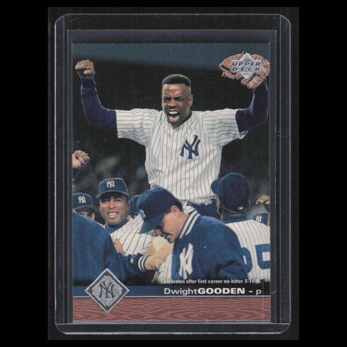 Dwight Gooden #120 1997 Upper Deck New York Yankees Baseball Card MLB NM