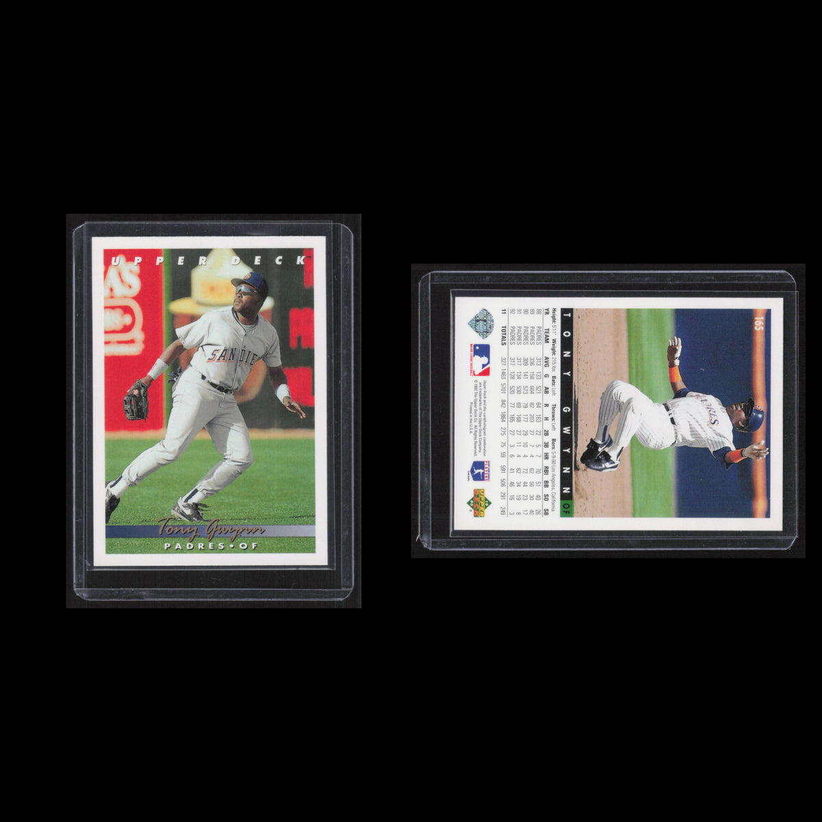 Tony Gwynn #165 1993 Upper Deck San Diego Padres Baseball Card MLB NM