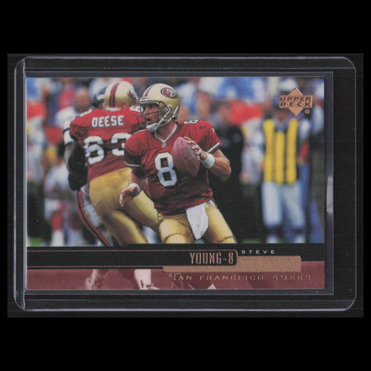 Steve Young #188 1999 Upper Deck San Francisco 49ers Football Card NFL NM