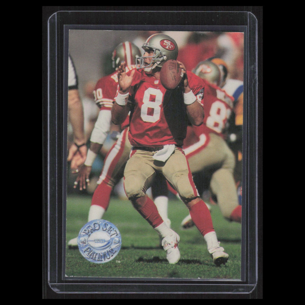 Steve Young #271 1991 Pro Set Platinum San Francisco 49ers Football Card NFL NM