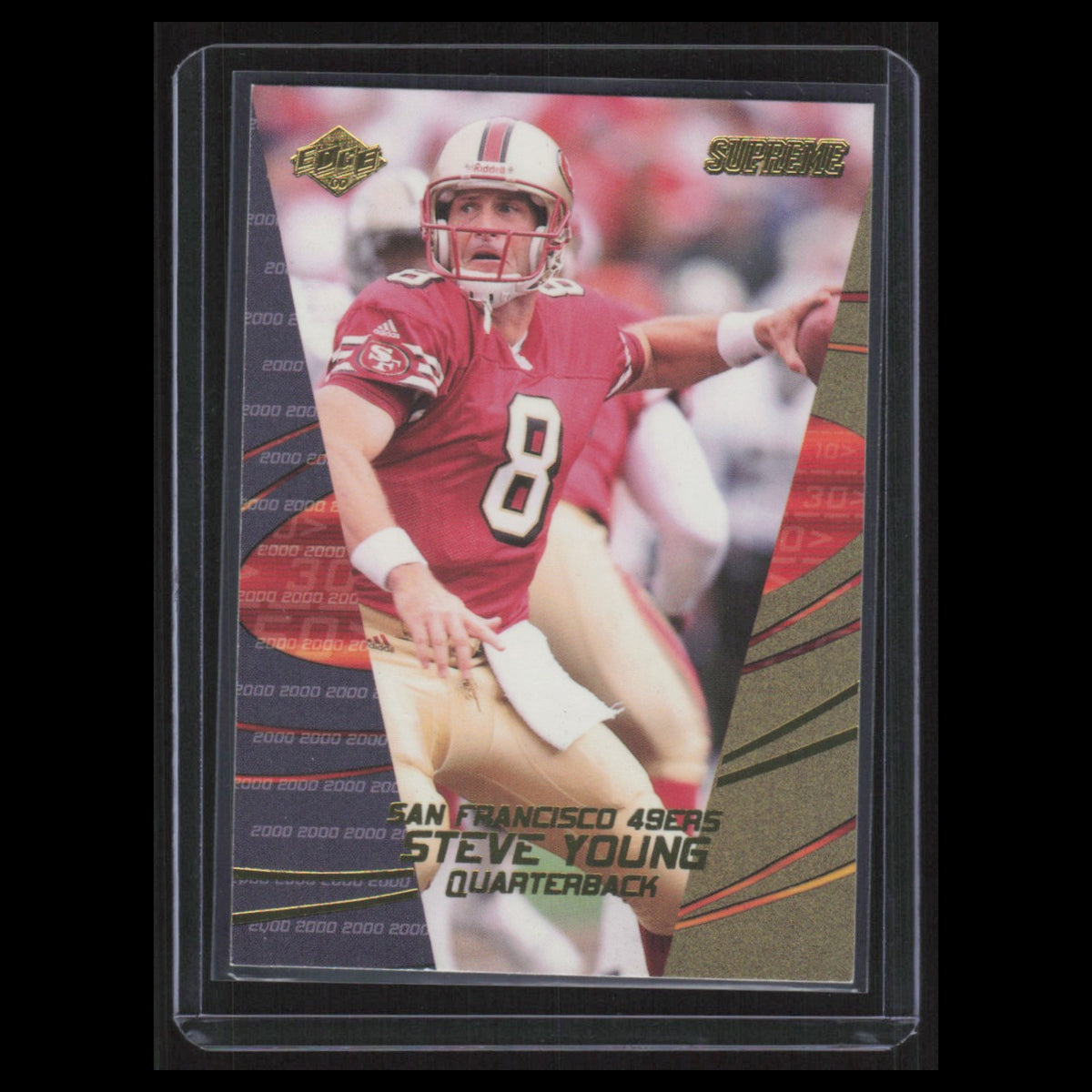 Steve Young #127 2000 Collectors Edge Supreme San Francisco 49ers Football Card