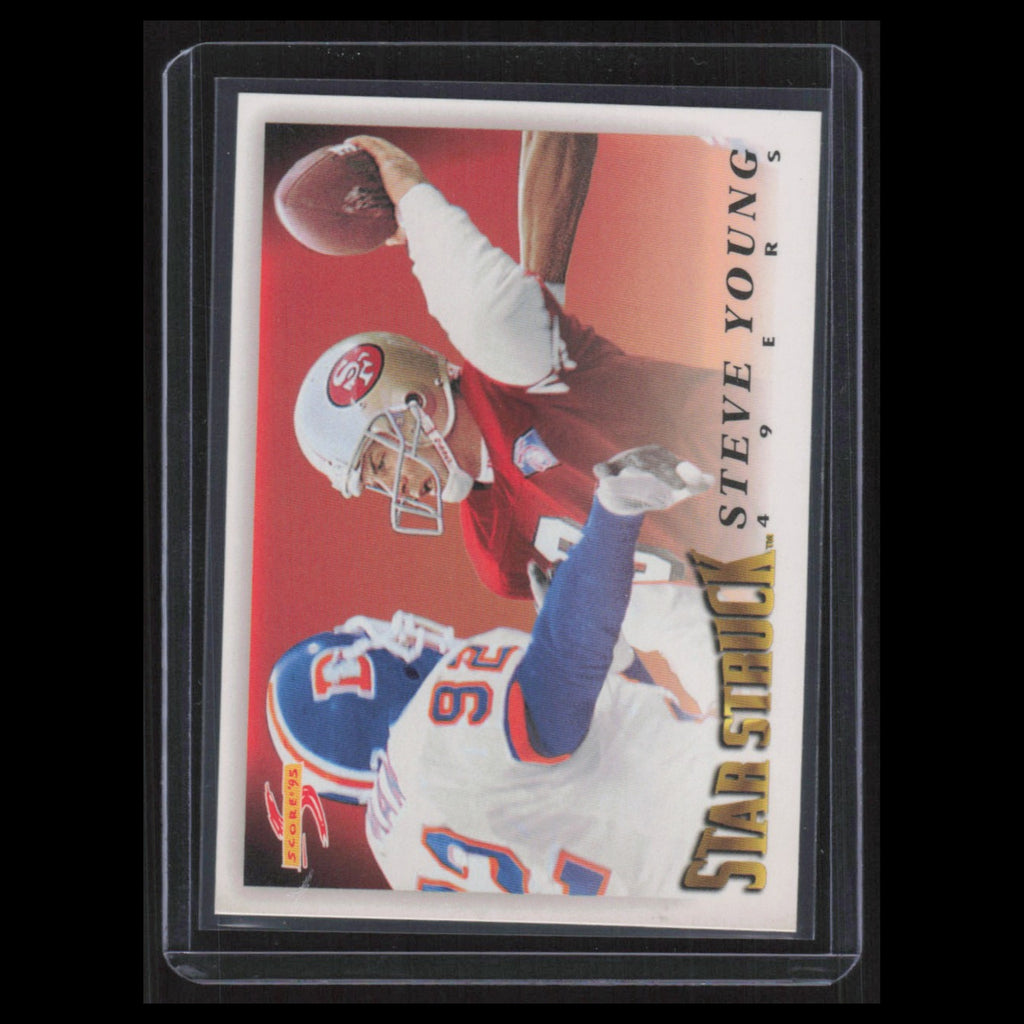 Steve Young #205 1995 Score San Francisco 49ers Football Card NFL NM