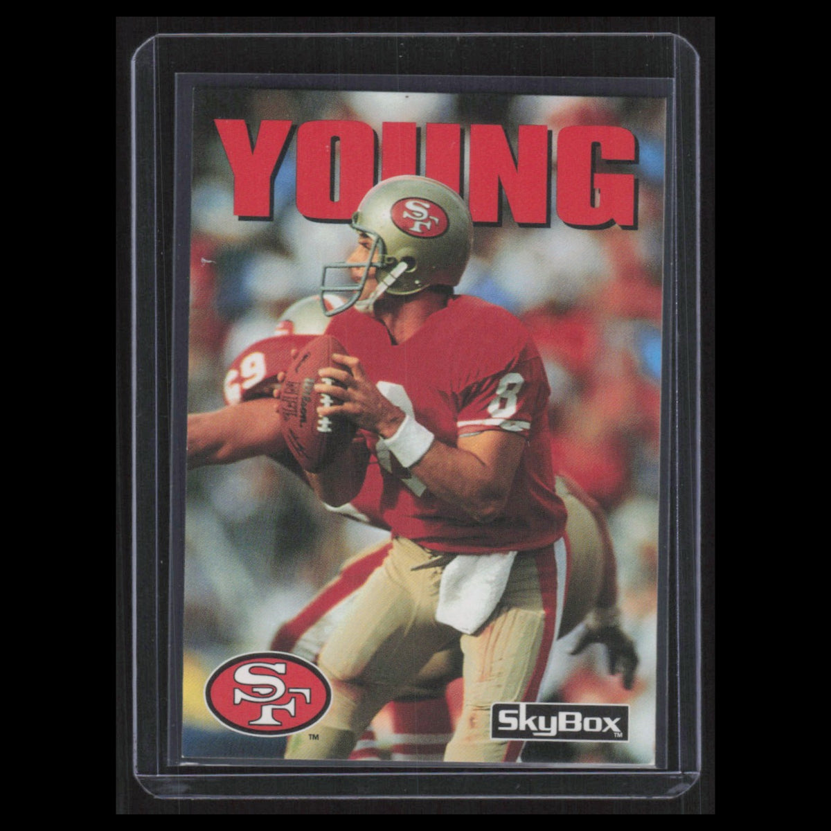 Steve Young #38 1992 Skybox San Francisco 49ers Football Card NFL NM