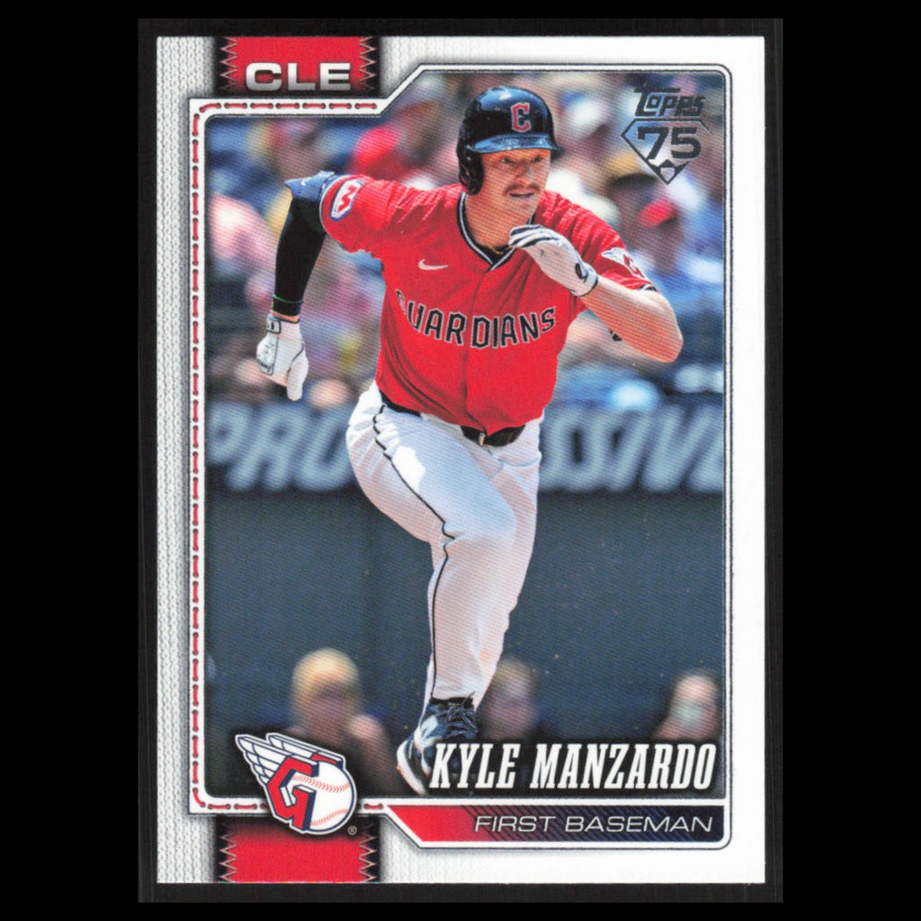 Kyle Manzardo #309 2026 Topps Cleveland Guardians Baseball Card MLB NM
