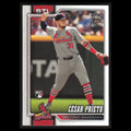 Cesar Prieto Rookie #95 2026 Topps St. Louis Cardinals Baseball Card MLB NM