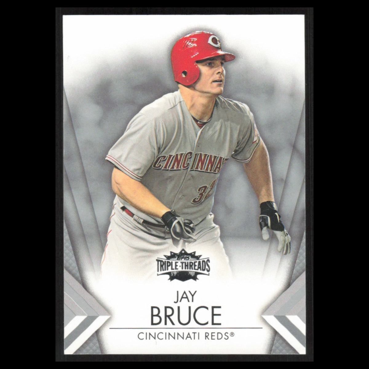 Jay Bruce #16 2012 Topps Triple Threads Cincinnati Reds Baseball Card MLB NM