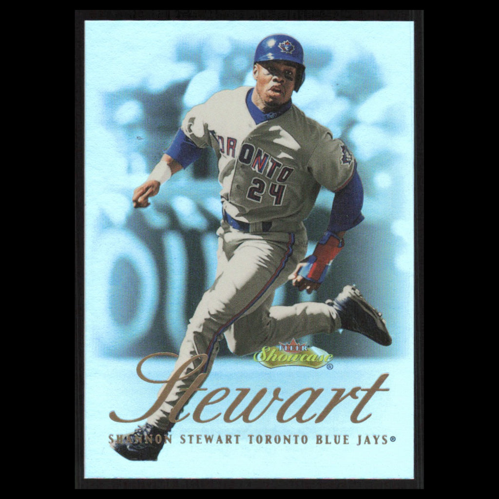 Shannon Stewart #92 2000 Fleer Showcase Toronto Blue Jays Baseball Card MLB NM