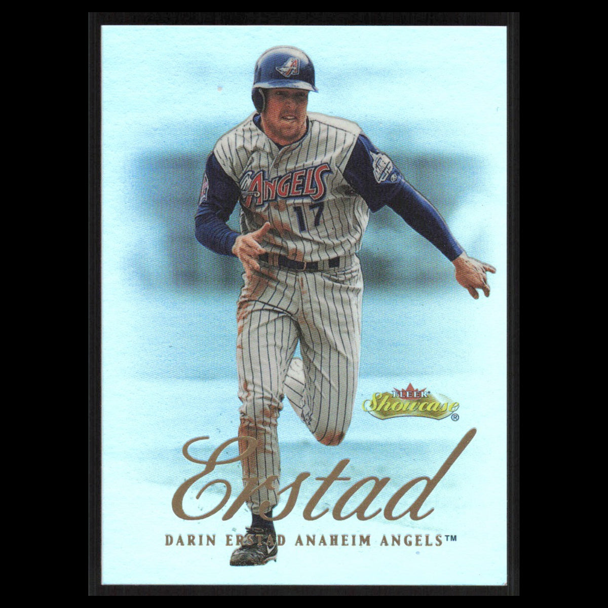 Darin Erstad #16 2000 Fleer Showcase Anaheim Angels Baseball Card MLB NM