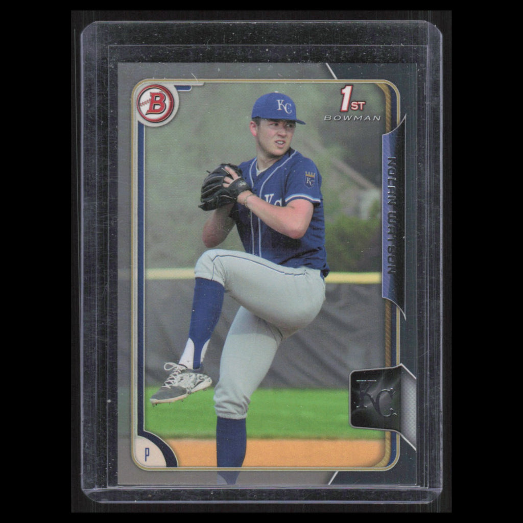 Nolan Watson /499 #110 2015 Bowman Draft Picks - Prospects Silver Royals Card NM
