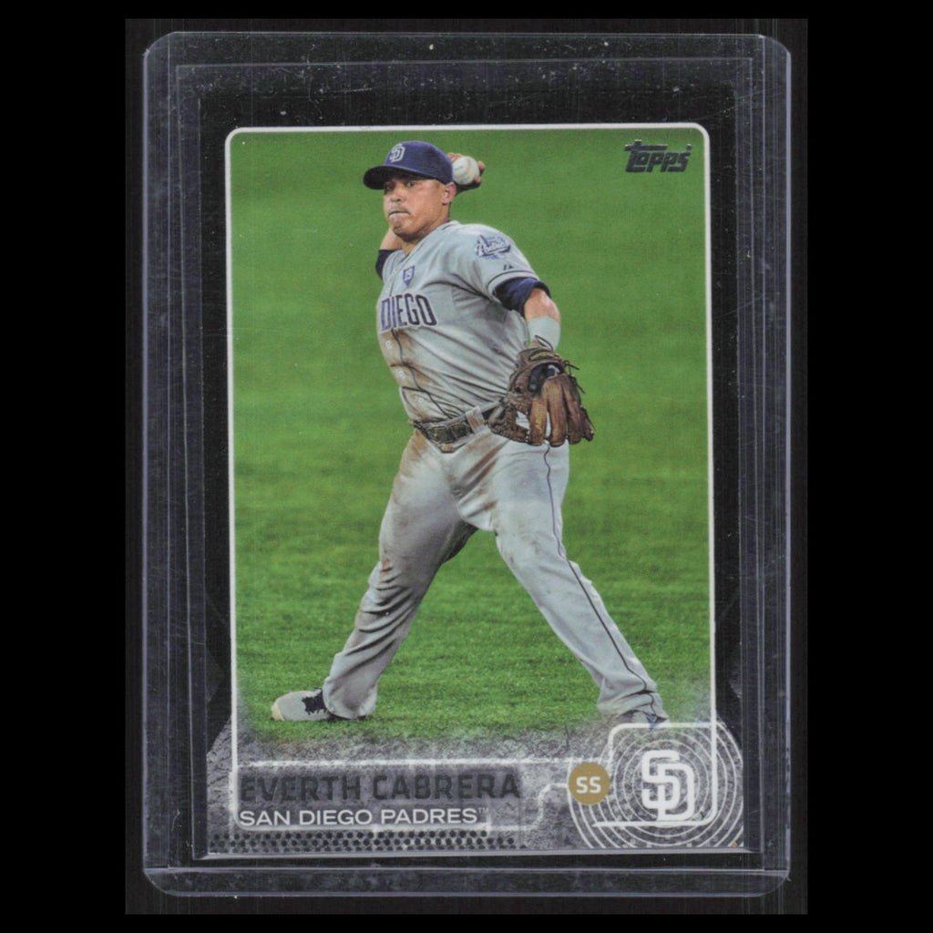 Everth Cabrera /64 #287 2015 Topps Black San Diego Padres Baseball Card MLB NM