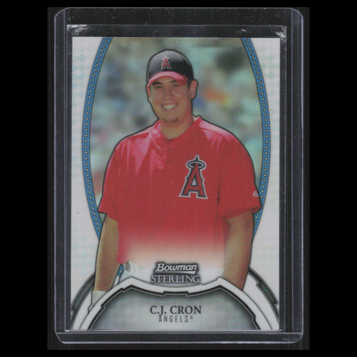 C.J. Cron /199 #35 2011 Bowman Sterling Los Angeles Angels Baseball Card MLB NM