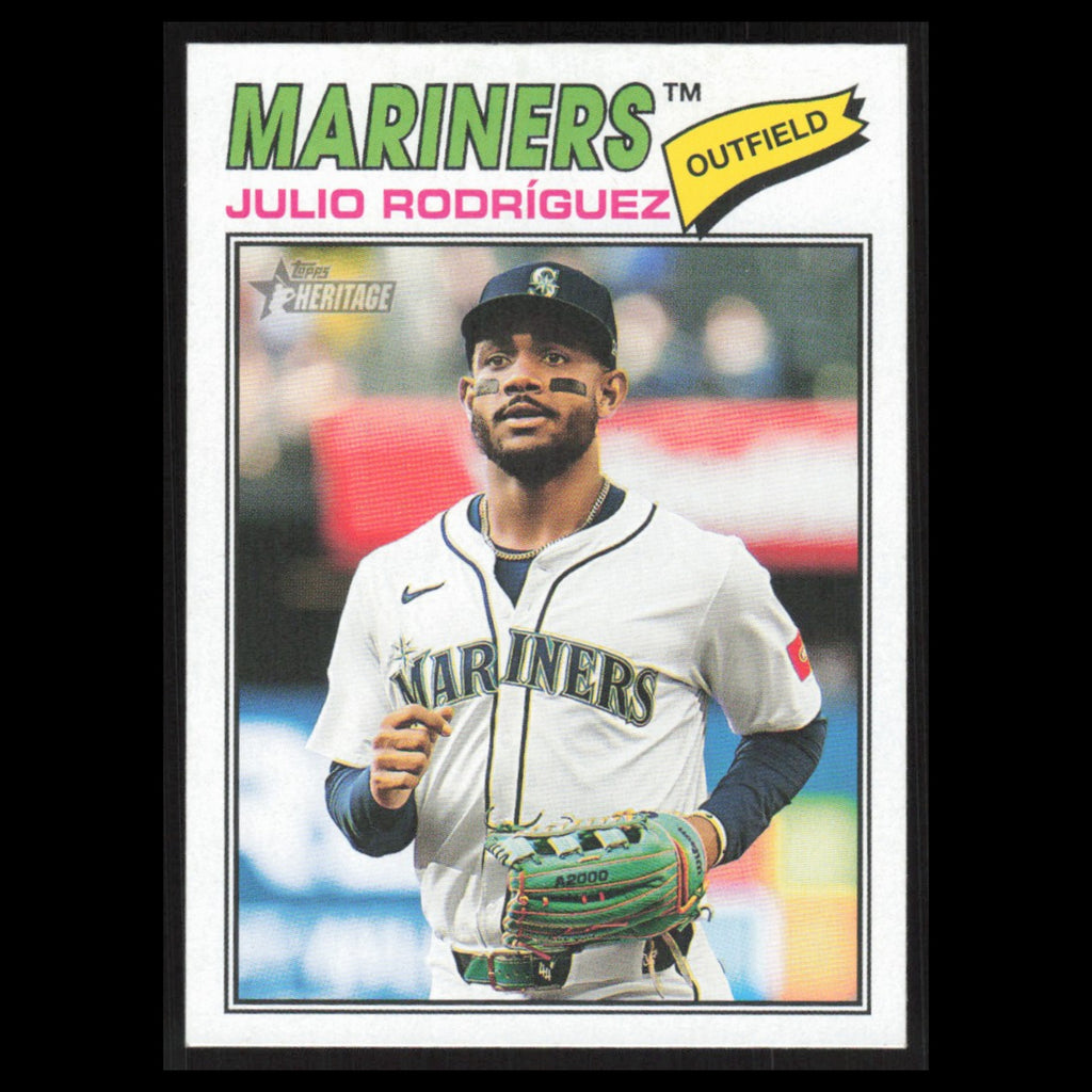 Julio Rodriguez #240 2026 Topps Heritage Seattle Mariners Baseball Card MLB NM