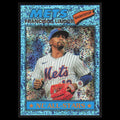 Francisco Lindor #146 2026 Topps Heritage Blue Sparkle New York Mets Baseball NM