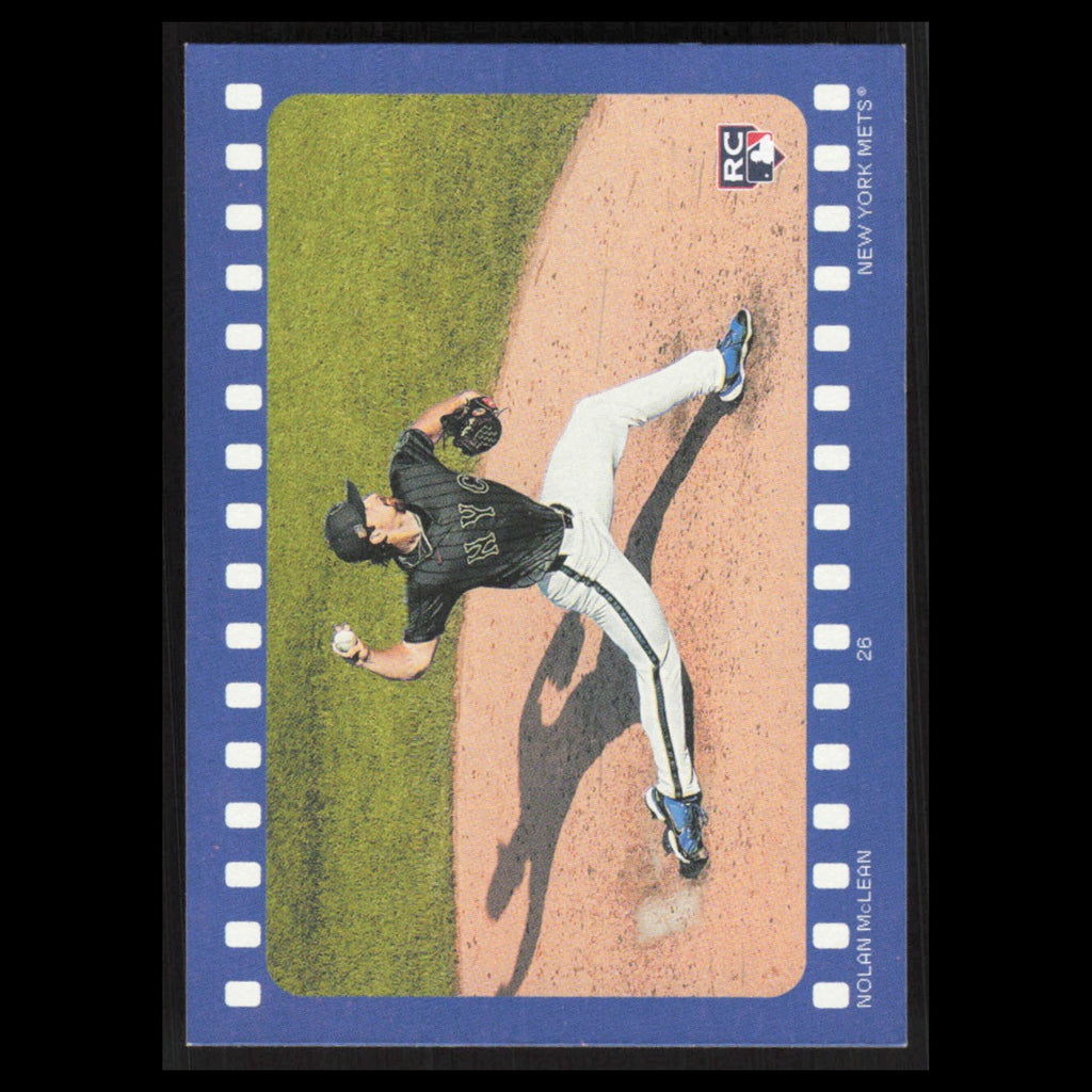 Nolan McLean  #RA-NM 2026 Topps Heritage New York Mets Baseball Card MLB NM