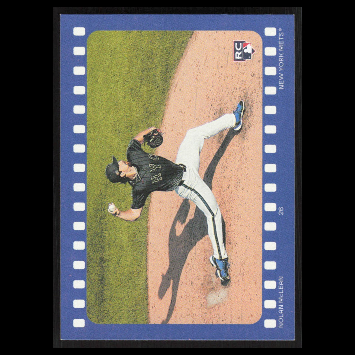 Nolan McLean  #RA-NM 2026 Topps Heritage New York Mets Baseball Card MLB NM