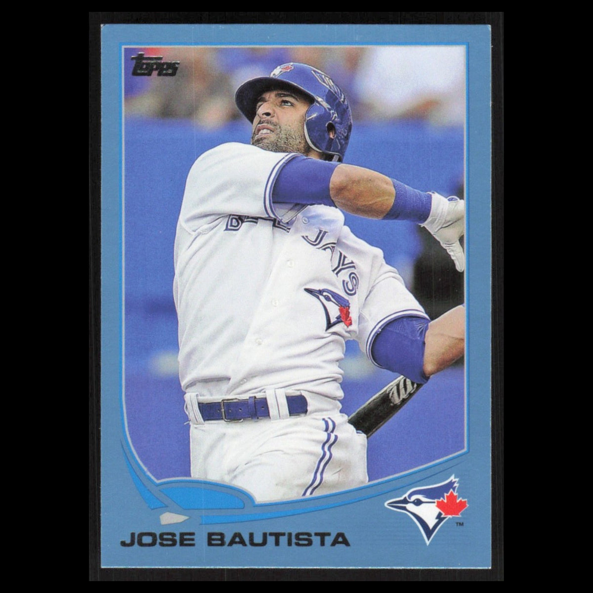 Jose Bautista #441 2013 Topps Blue Toronto Blue Jays Baseball Card MLB NM