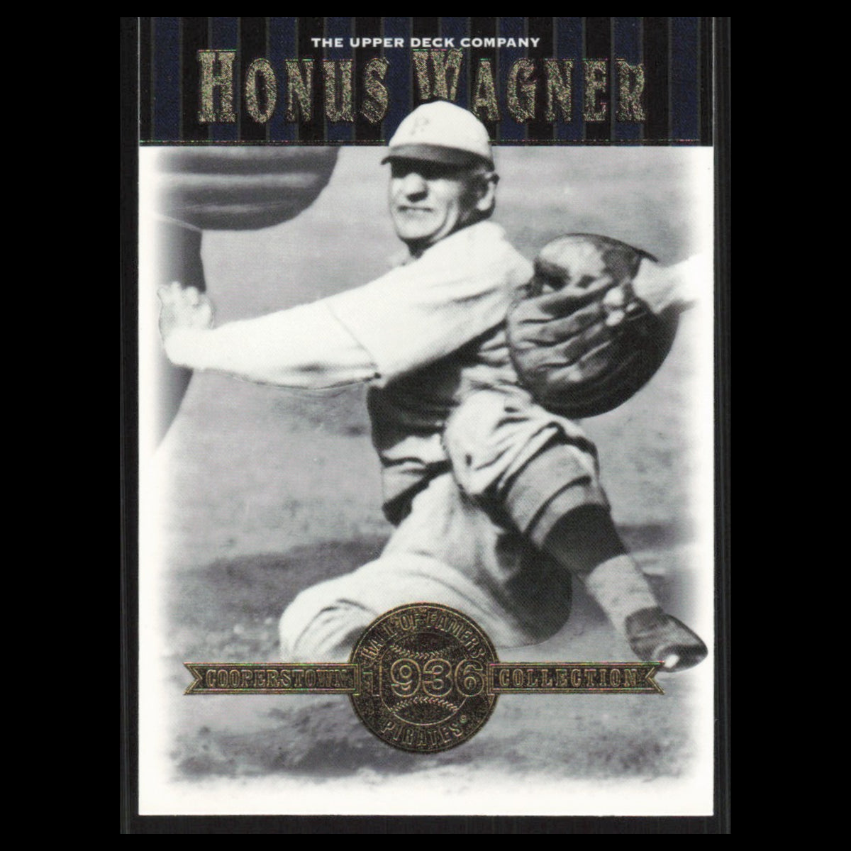 Honus Wagner #31 2001 Upper Deck Hall of Famers Pittsburgh Pirates Baseball Card