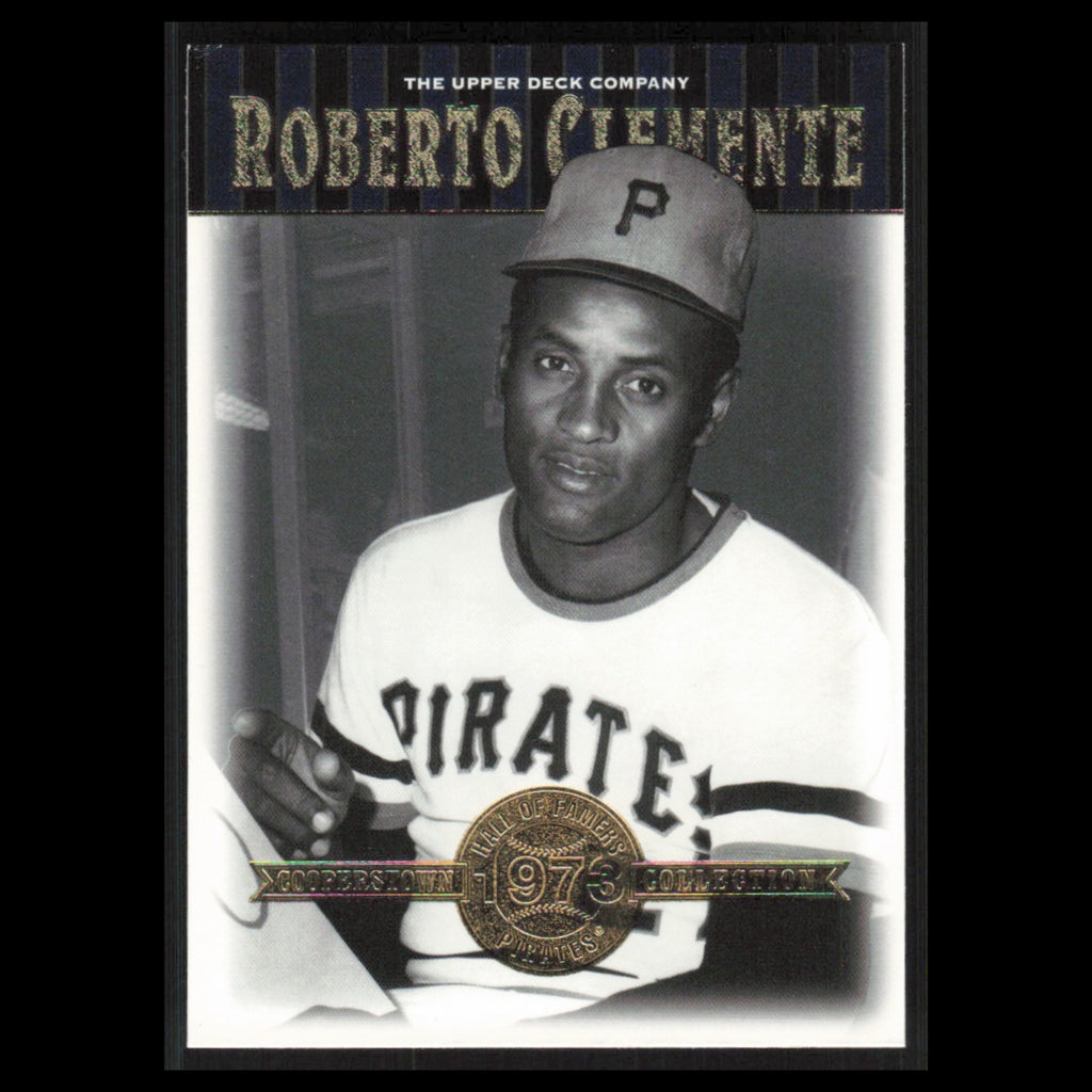 Roberto Clemente #28 2001 Upper Deck Hall of Famers Pittsburgh Pirates Baseball