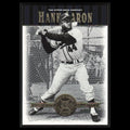 Hank Aaron #2 2001 Upper Deck Hall of Famers Milwaukee Braves Baseball Card MLB