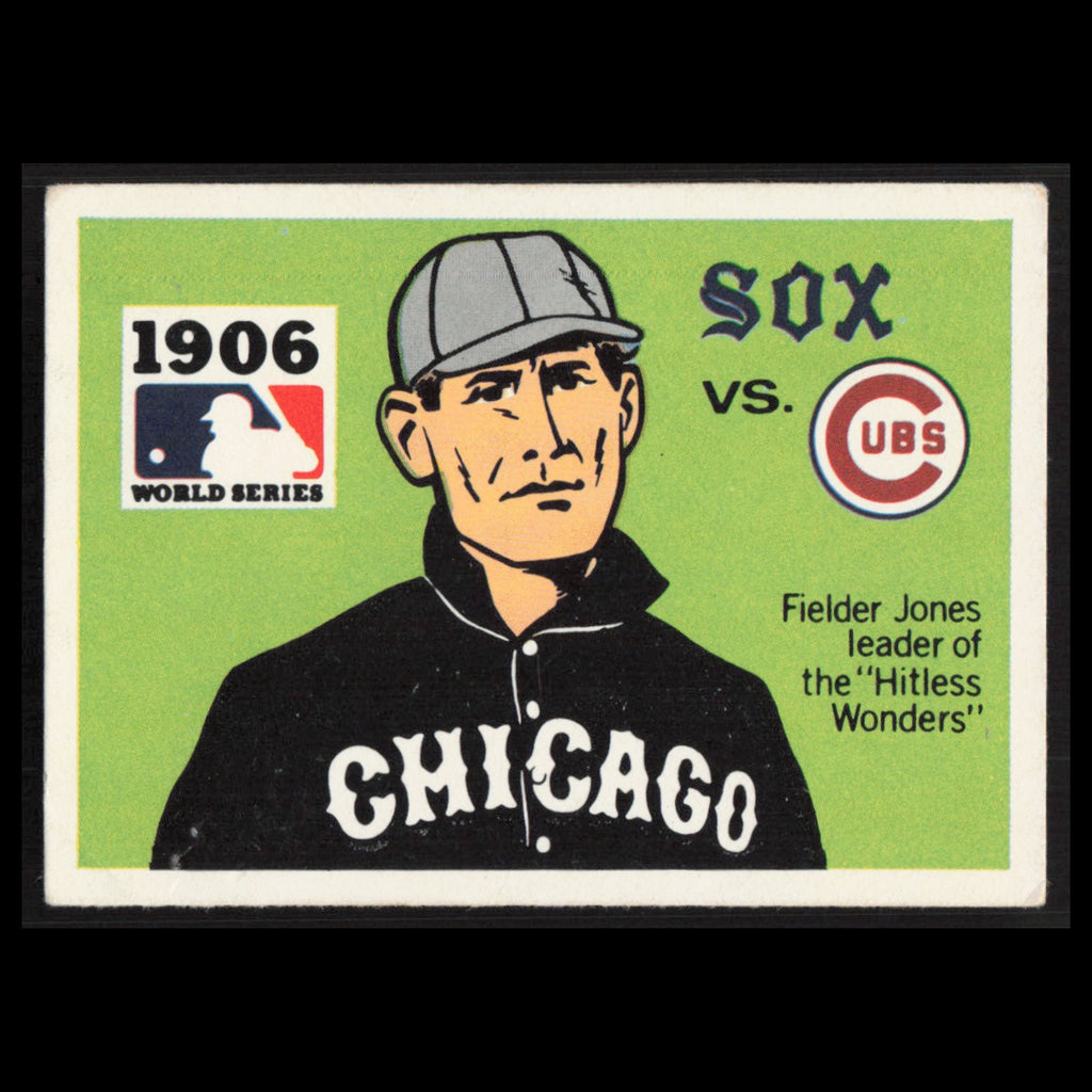 1906 Chicago White Sox v Chicago Cubs #4 1971 Fleer Laughlin World Series Card
