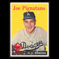 Joe Pignatano #373 1958 Topps Los Angeles Dodgers Baseball Card MLB NM
