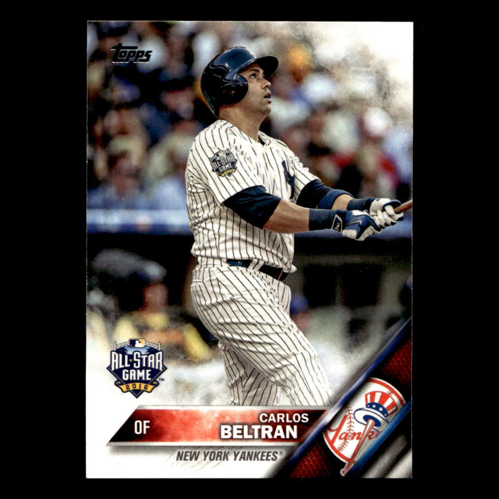 Carlos Beltran #US234 2016 Topps Update New York Yankees Baseball Card MLB NM