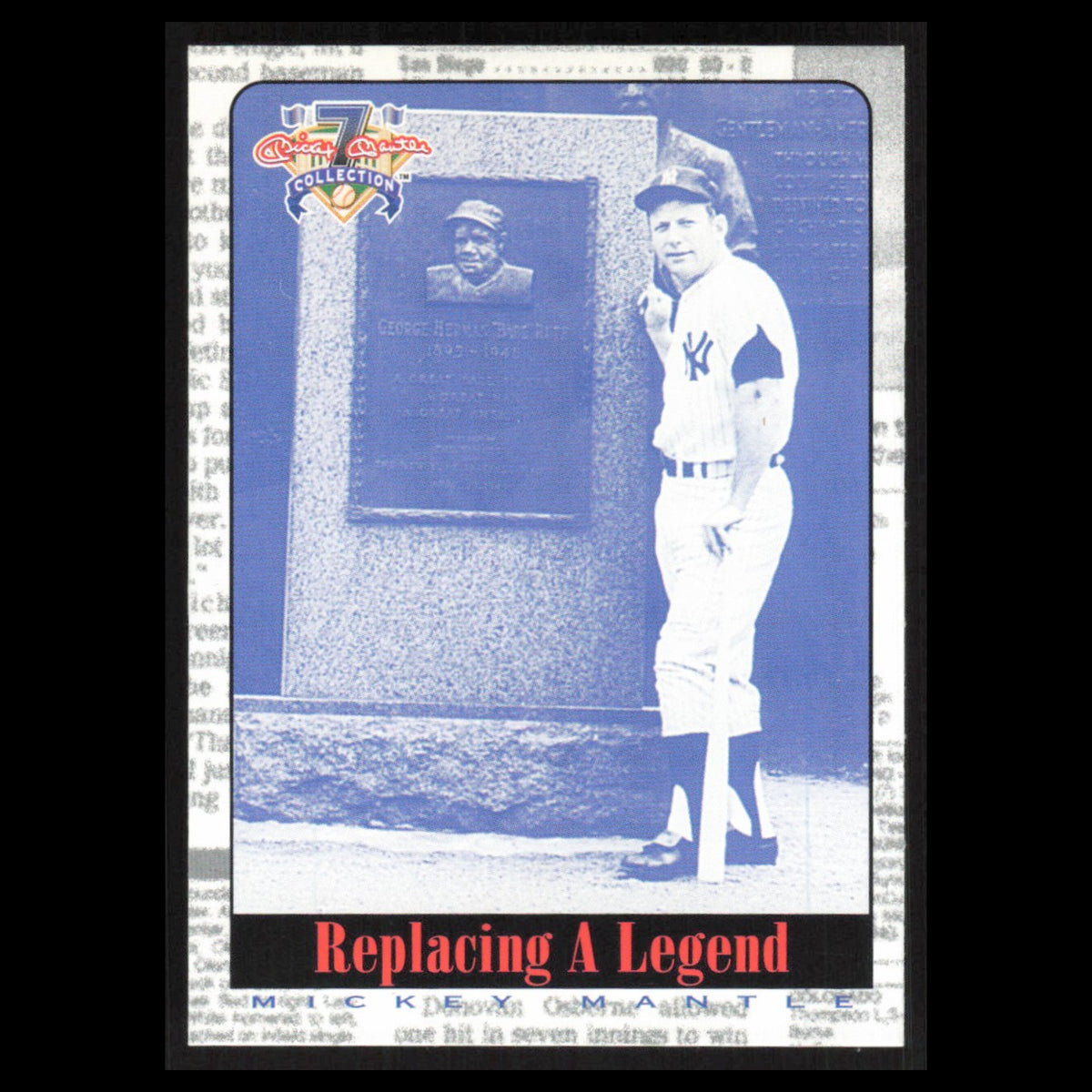 Mickey Mantle #20 1997 Scoreboard Mickey Mantle New York Yankees Baseball Card
