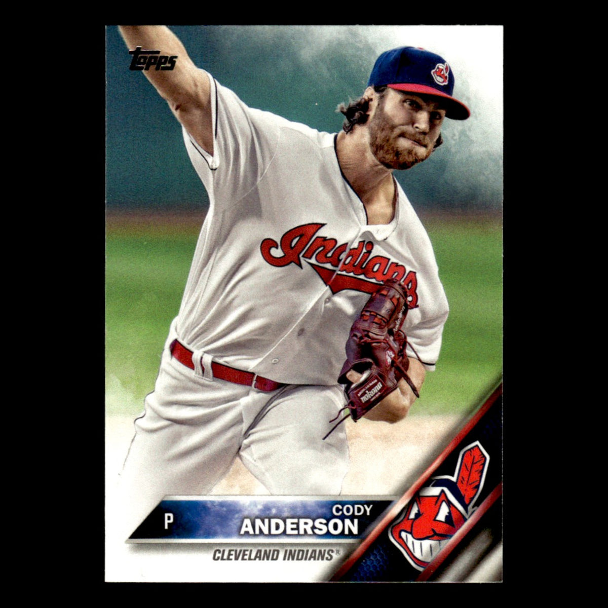 Cody Anderson #US264 2016 Topps Update Cleveland Indians Baseball Card MLB NM
