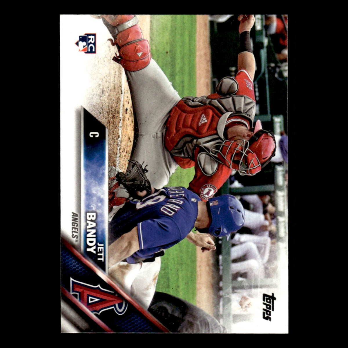Jett Bandy Rookie #US24 2016 Topps Update Los Angeles Angels Baseball Card MLB