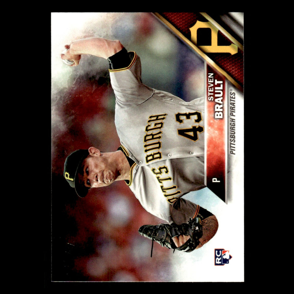Steven Brault Rookie #US59 2016 Topps Update Pittsburgh Pirates Baseball Card NM