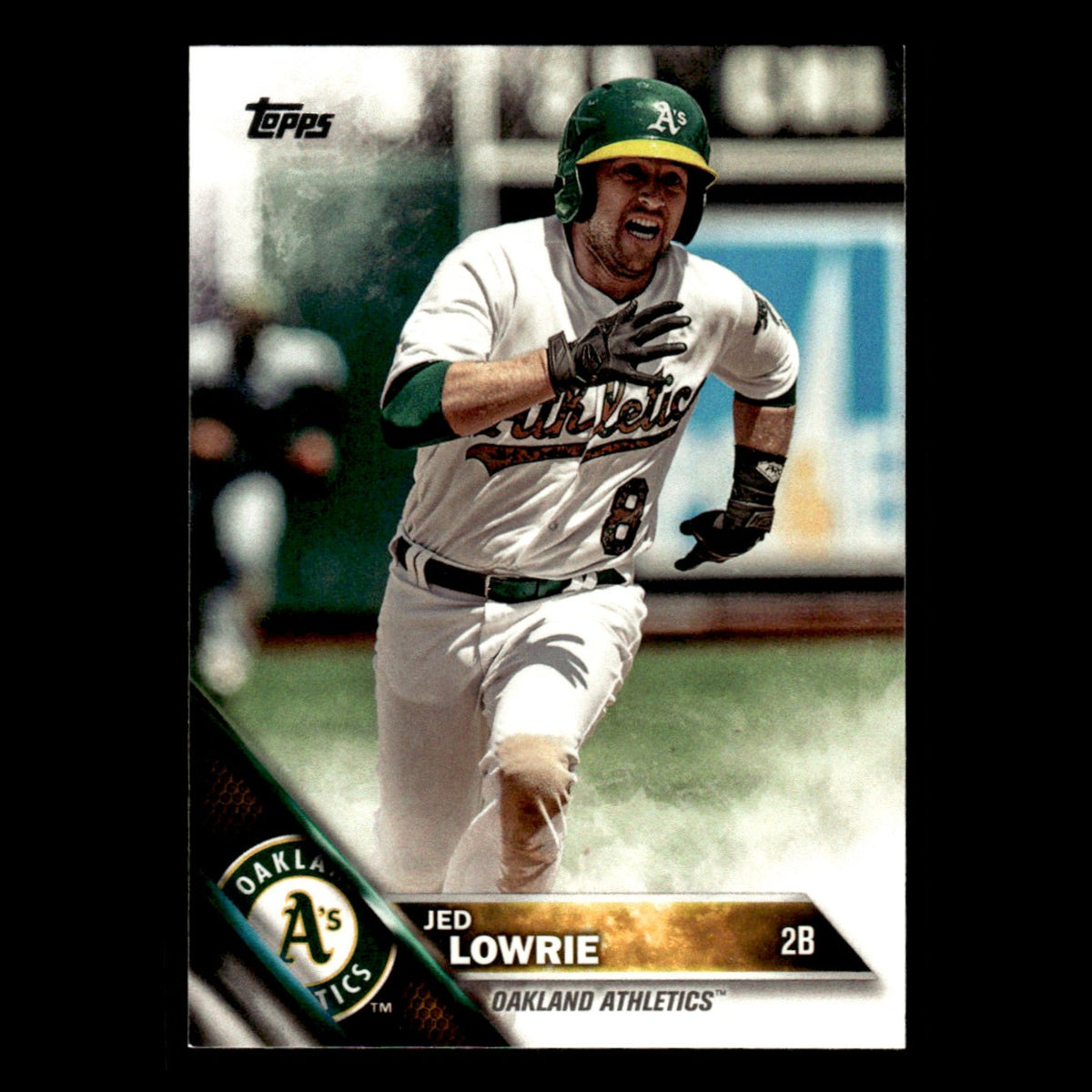 Jed Lowrie #US61 2016 Topps Update Oakland Athletics Baseball Card MLB NM