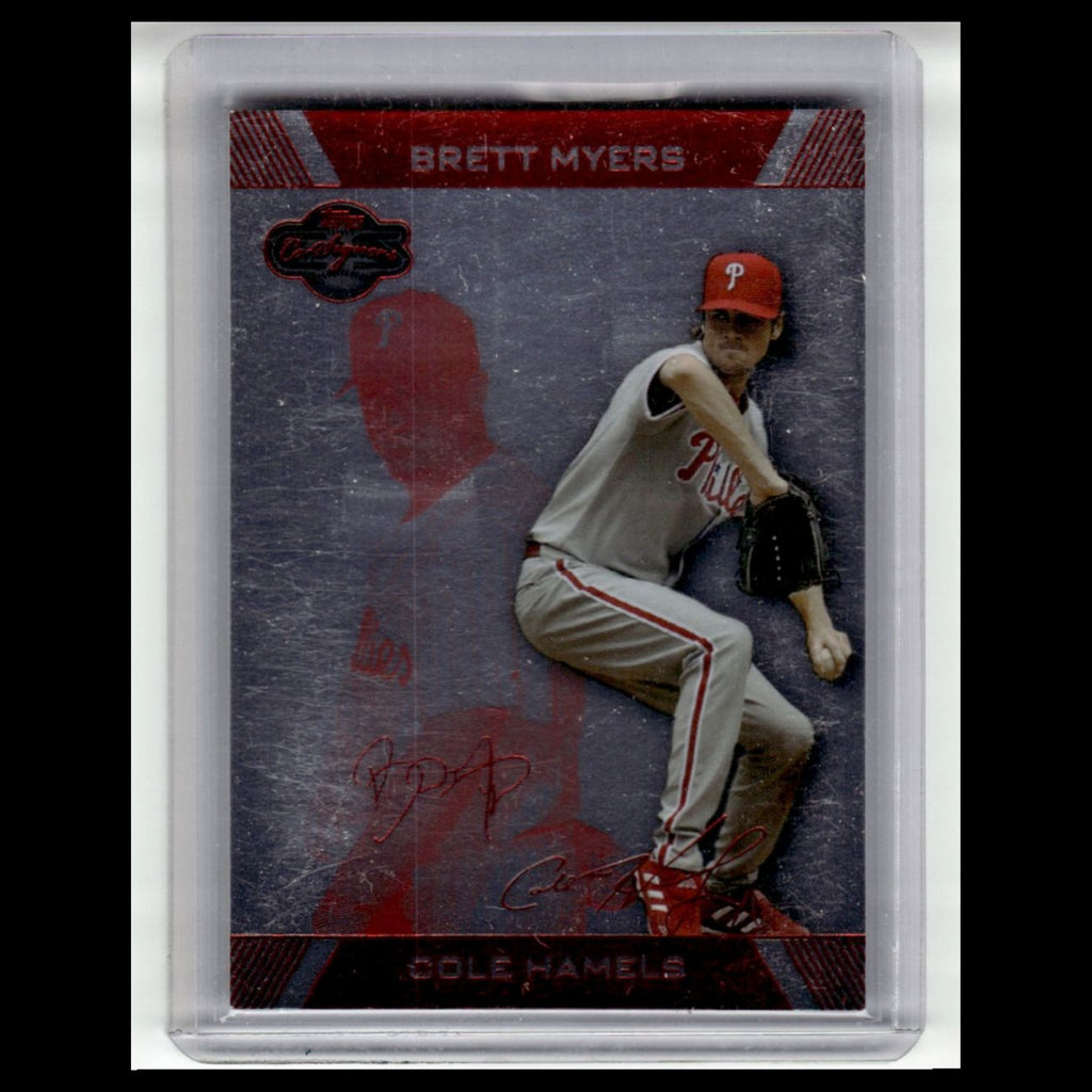 Cole Hamels/Brett Myers /199 #62 2007 Topps Co-Signers Philadelphia Phillies MLB