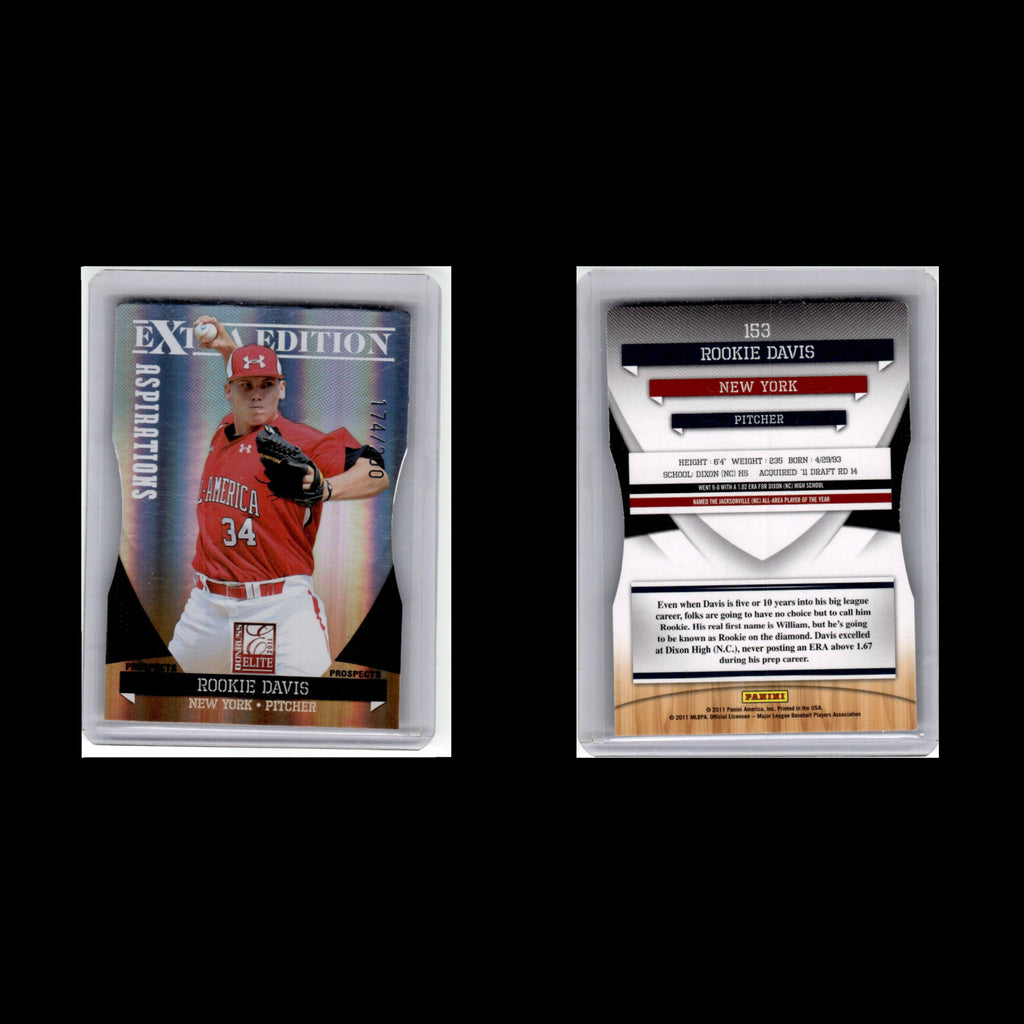 Rookie Davis /200 #153 2011 Donruss Elite Extra Edition Prospects Aspirations NM